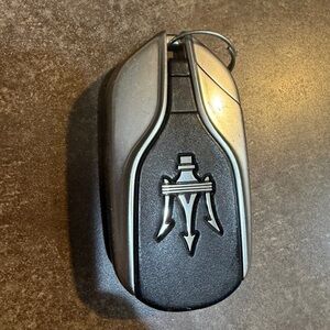 Black and Silver Key Fob